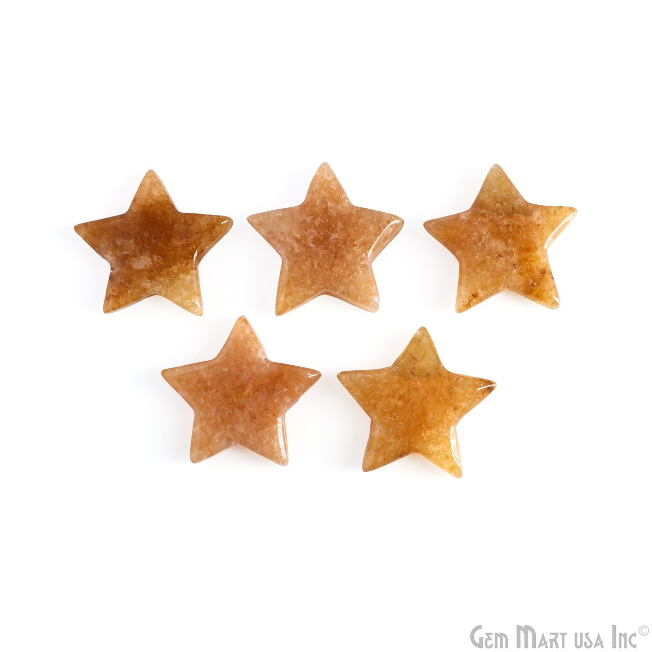 Star Crystal Gemstone, Natural Healing Star Gems, Pocket Sized DIY Gems, Home Décor Accents, 30mm, GemMartUSA (14302)
